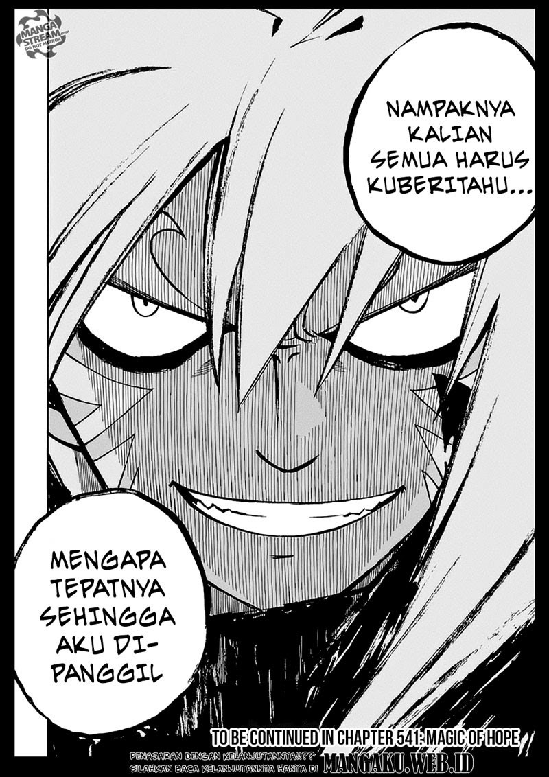 Fairy Tail Chapter 540 - halaman 22