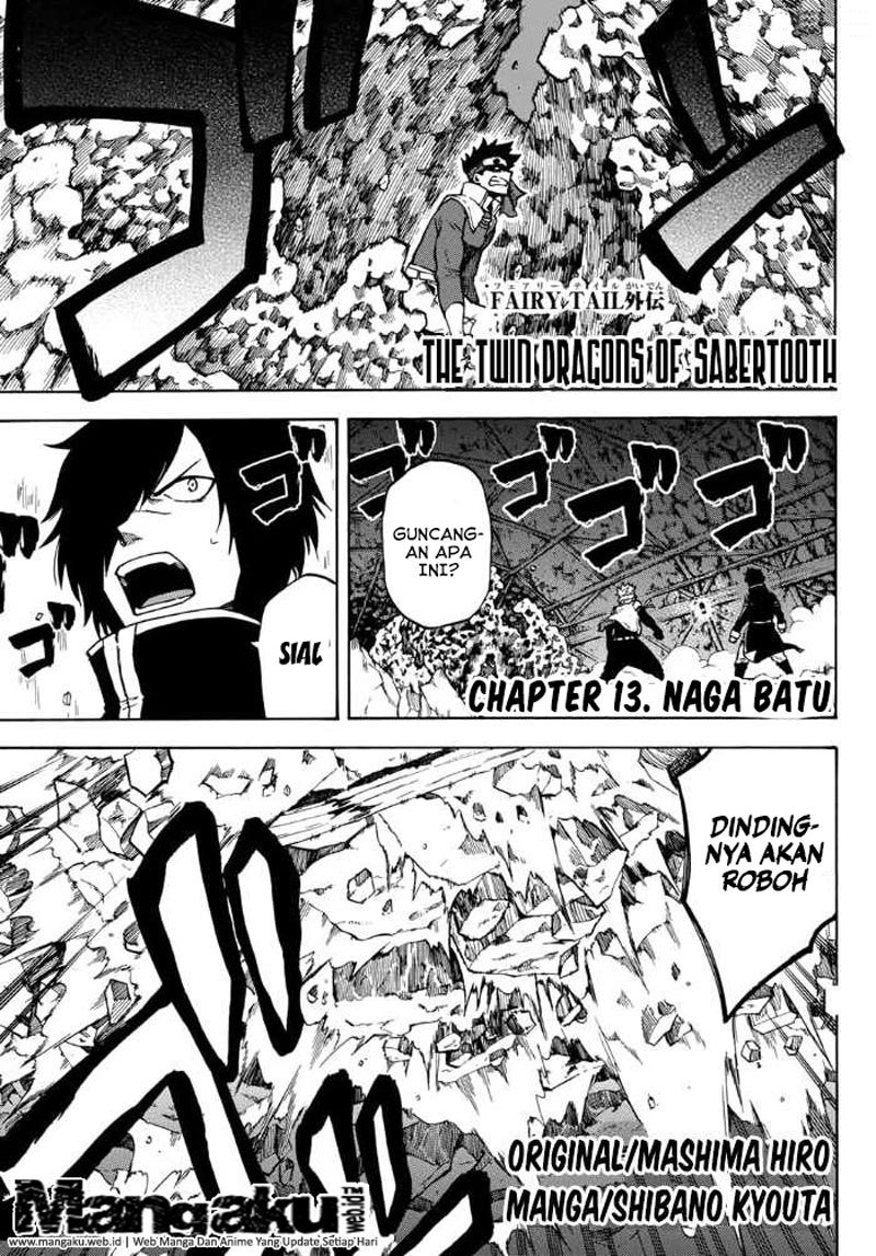 Fairy Tail Gaiden – Twin Dragons of Sabertooth Chapter 13 - halaman 1