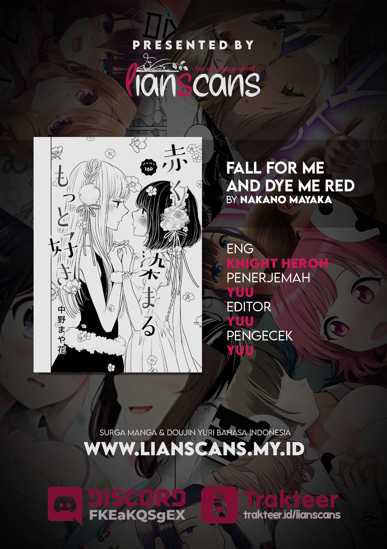 Fall for Me and Dye Me Red Chapter 1 - halaman 18