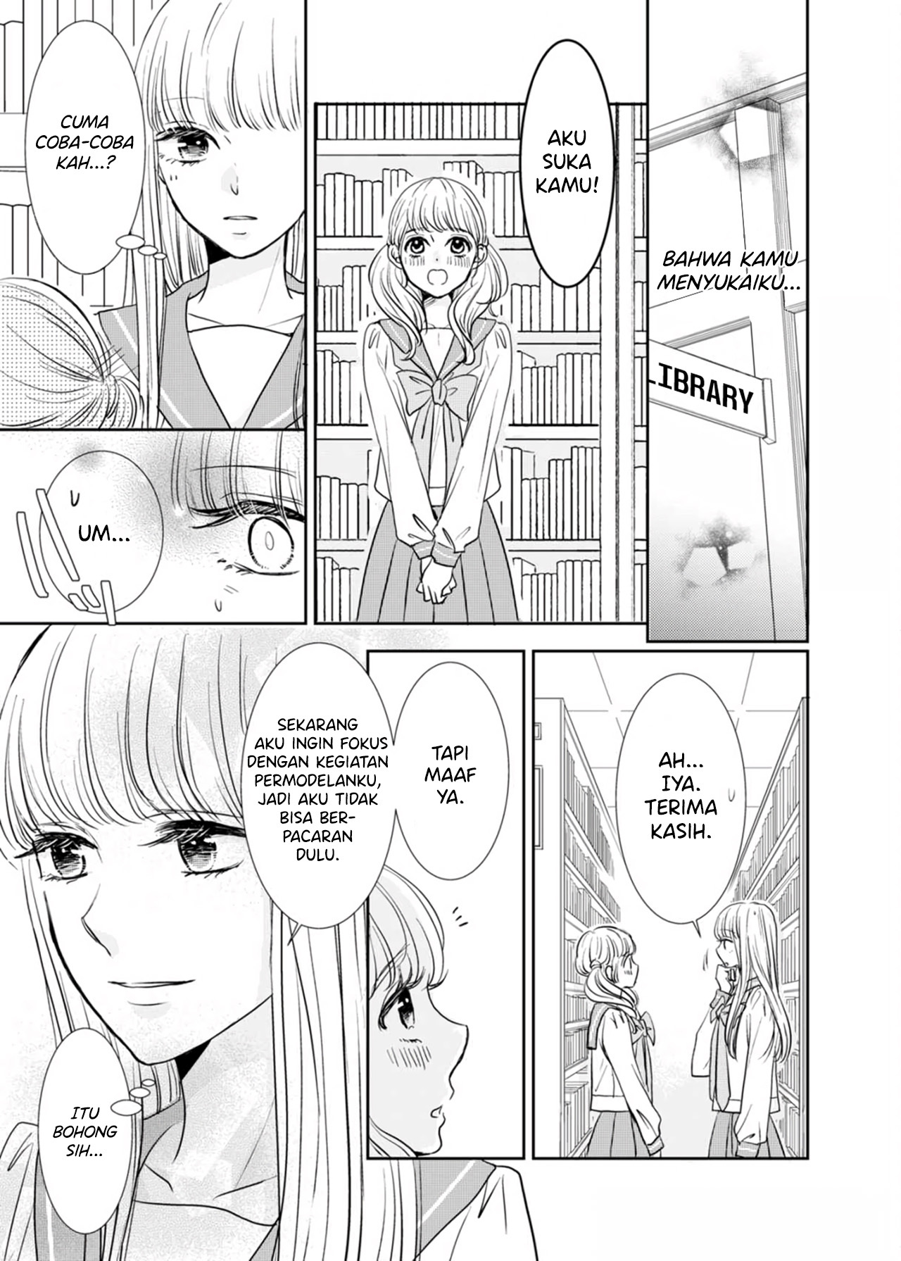 Fall for Me and Dye Me Red Chapter 1 - halaman 6