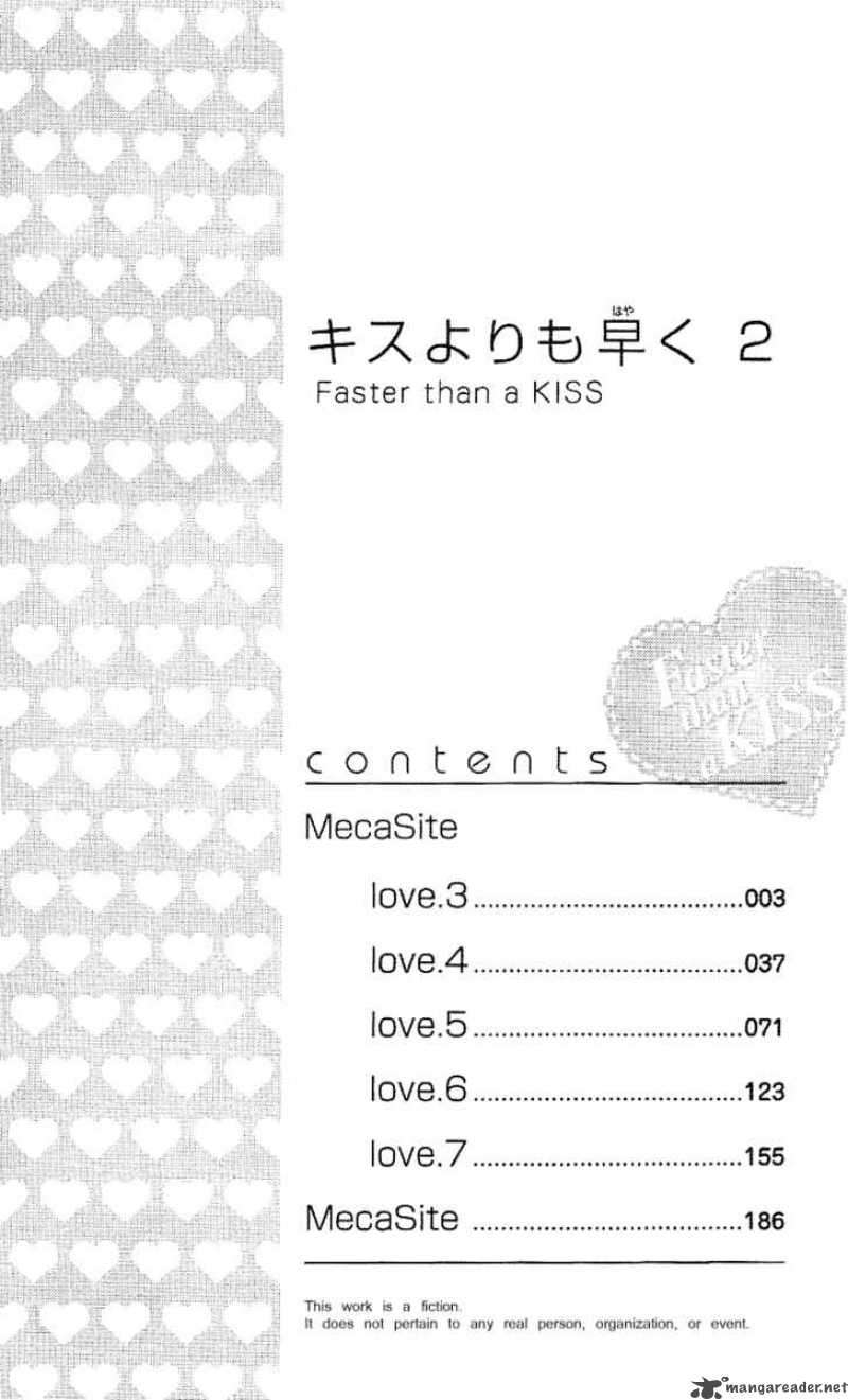 Faster Than a Kiss Chapter 3 - halaman 5