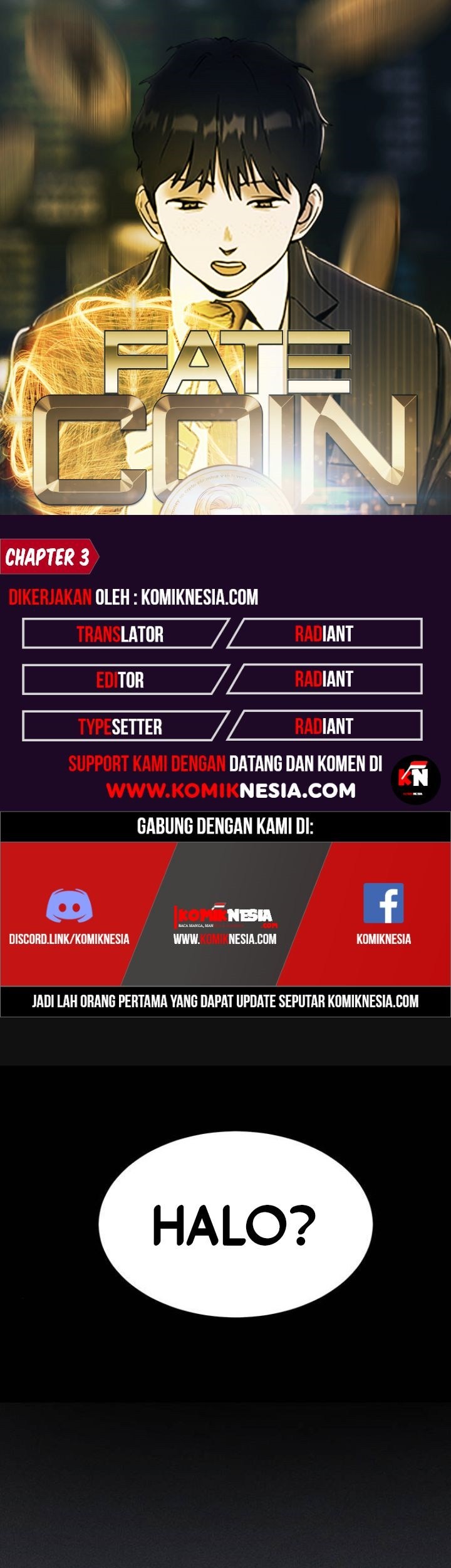 Fate Coin Chapter 3 - halaman 1