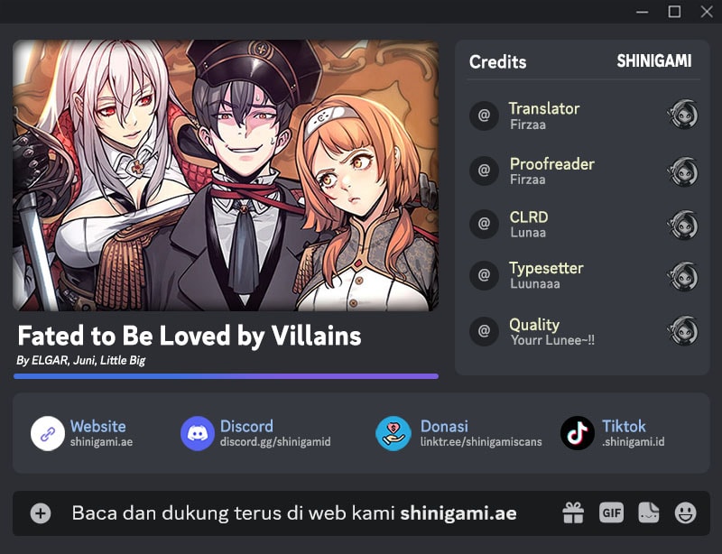 Fated To Be Loved By Villains Chapter 13 - halaman 1