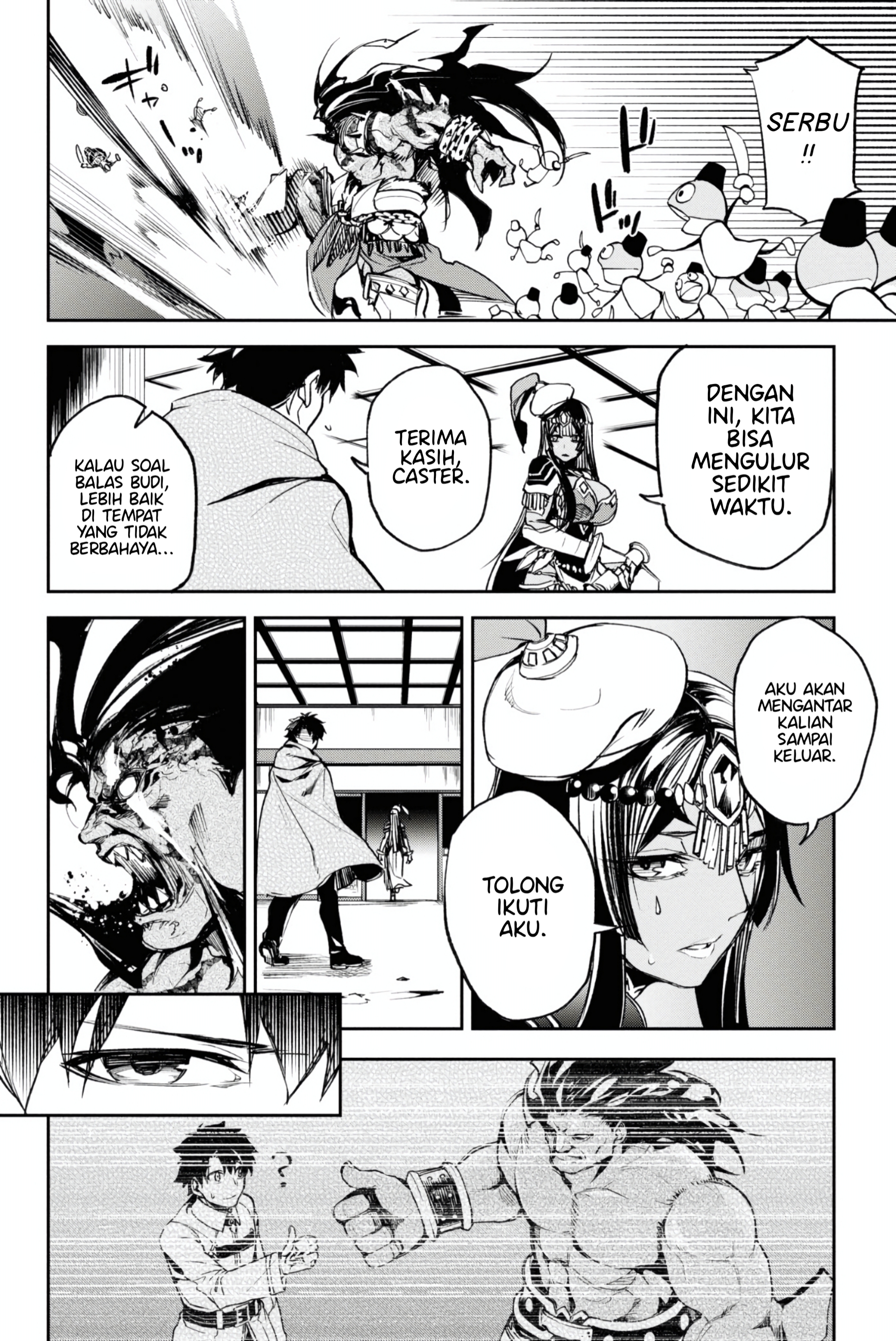 Fate/Grand Order: Epic of Remnant - Ashu Tokuiten II - Denshou Chitei Sekai Agartha - Agartha no Onna Chapter 14 - halaman 35