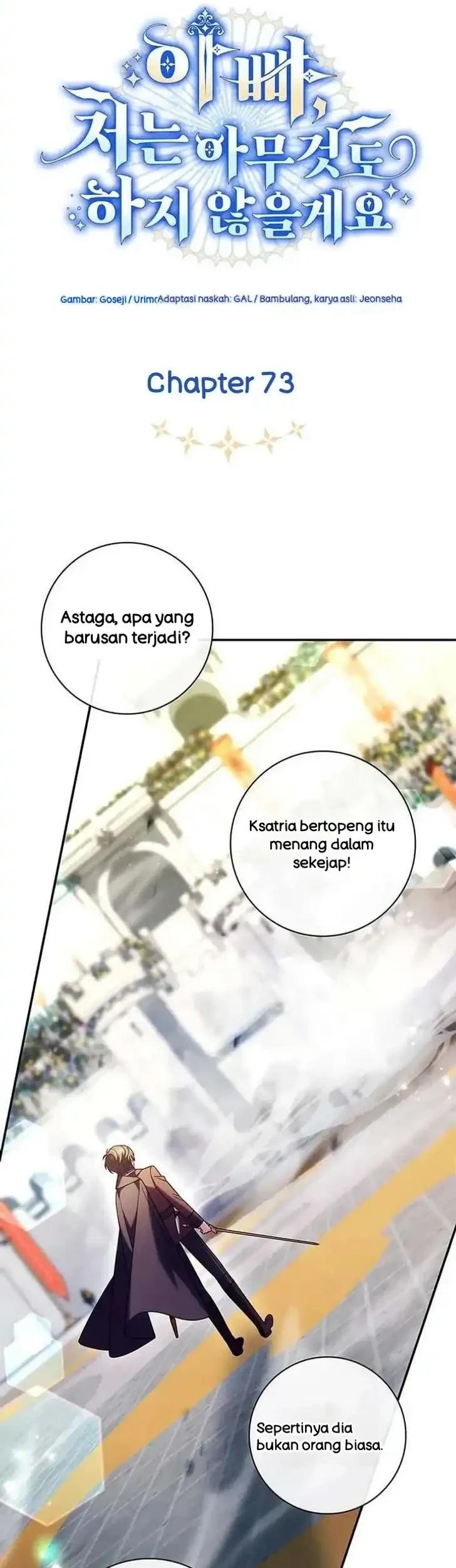 Father, I Won’t Do Anything Chapter 73 - halaman 20