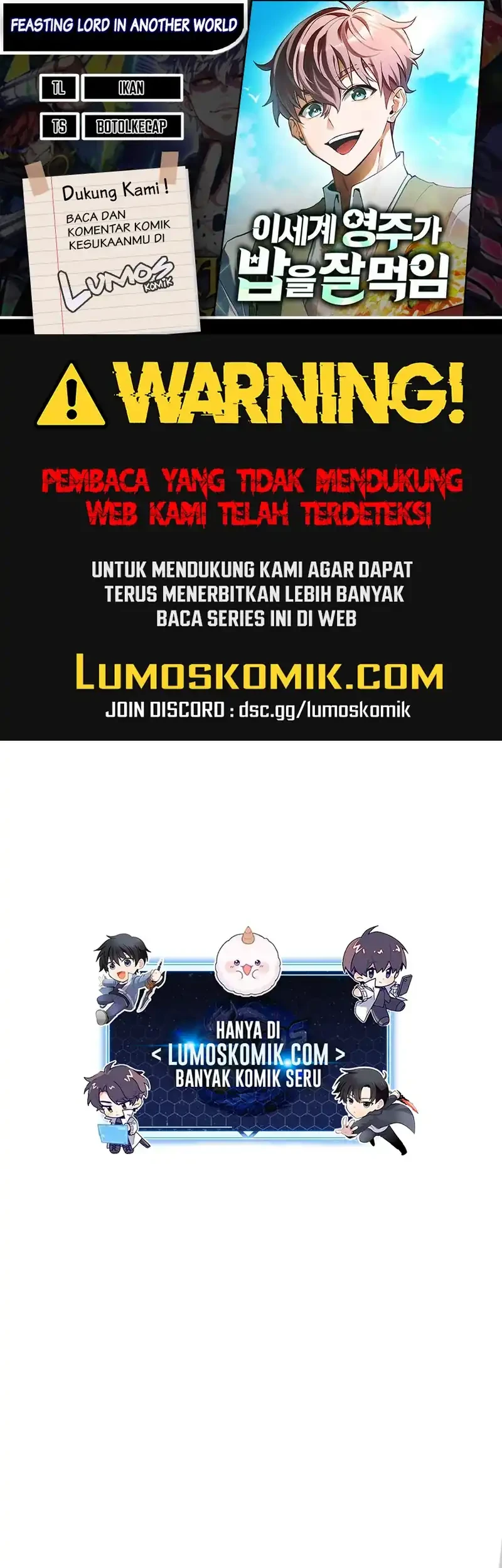 Feasting Lord in Another world Chapter 1 - halaman 1