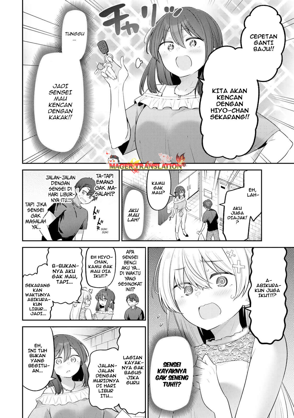 Feeble Feeble–sensei Chapter 20 - halaman 6