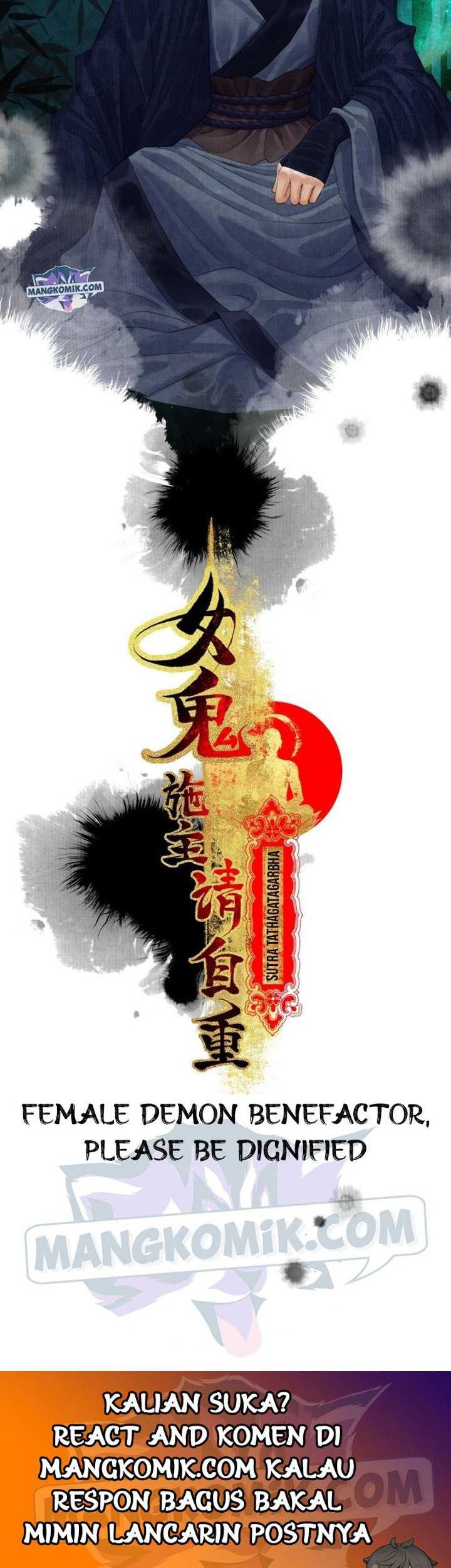 Female Demon Benefactor, Please Be Dignified Chapter 1 - halaman 15