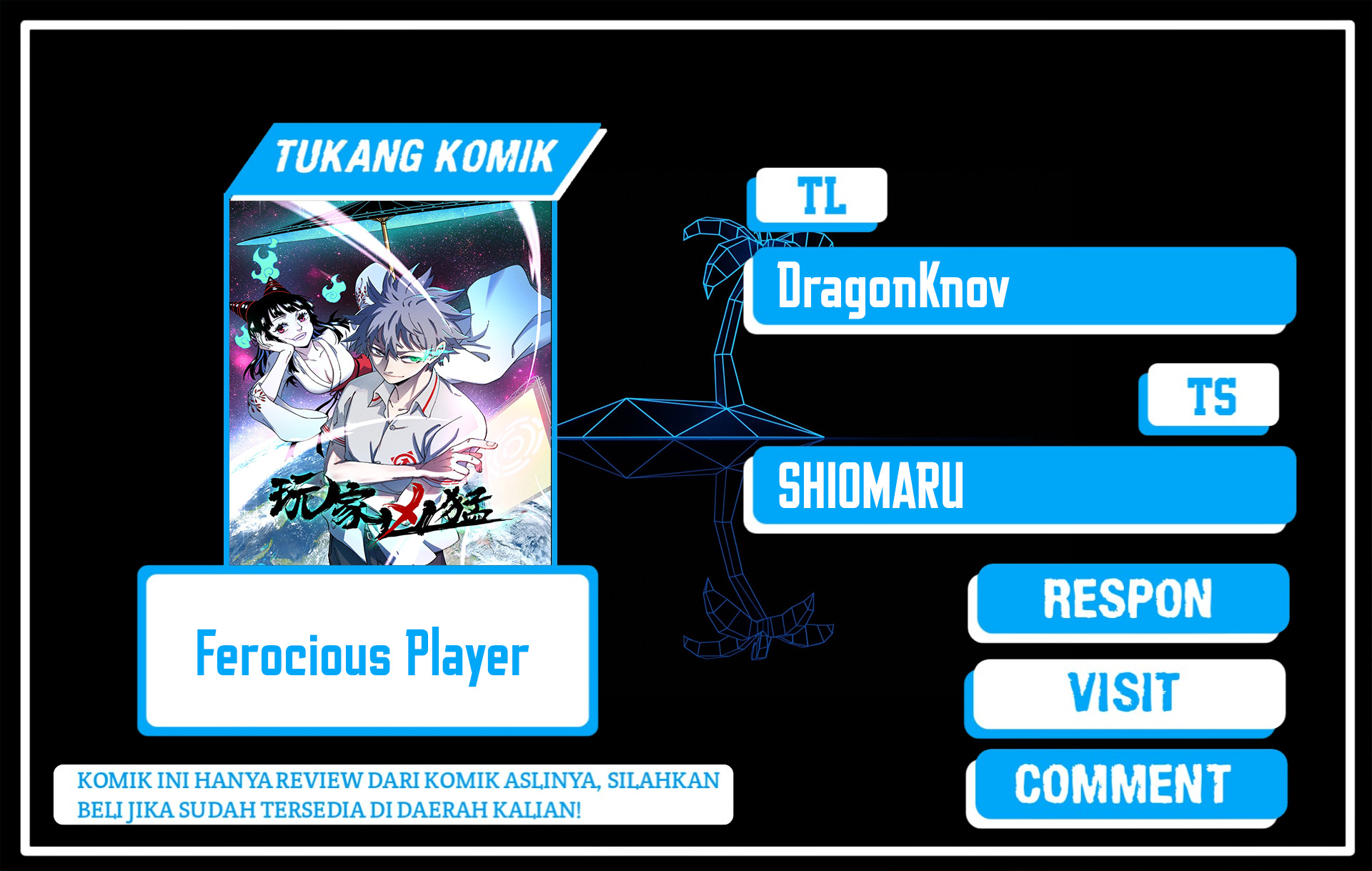 Ferocious Player Chapter 1 - halaman 1