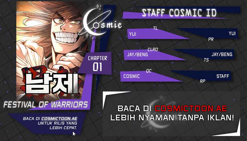 Festival of Warriors Chapter 1 - halaman 1