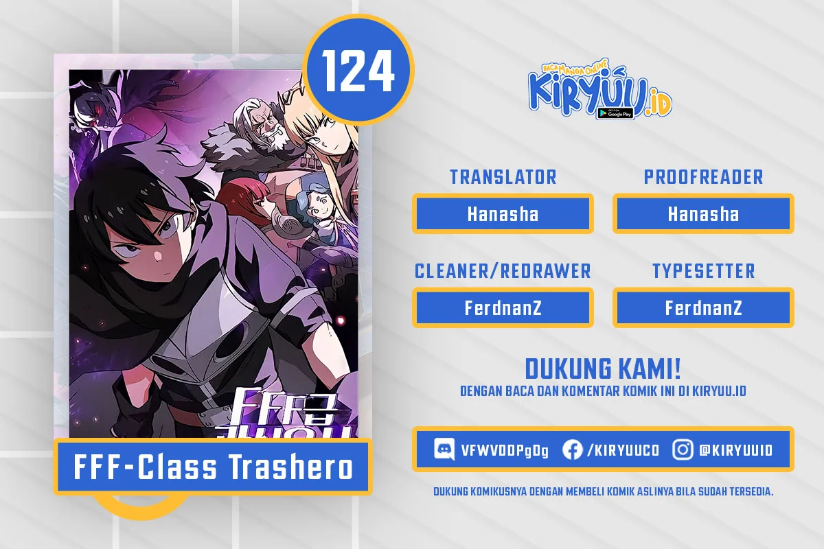 FFF-Class Trashero Chapter 124 - halaman 1
