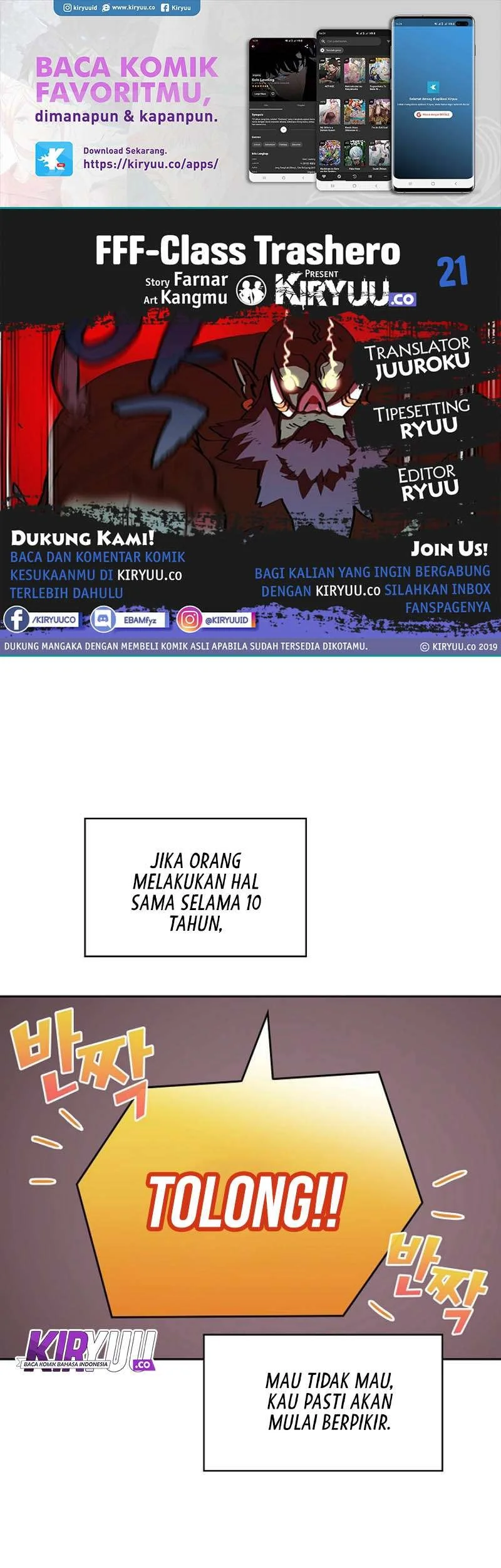 FFF-Class Trashero Chapter 21 - halaman 1