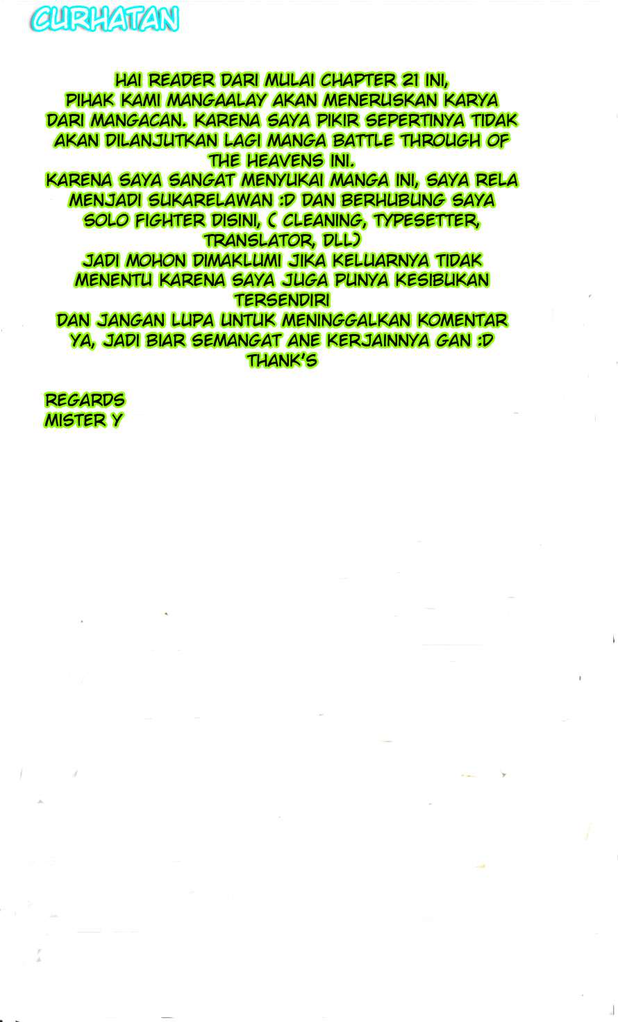 Fights Breaking Through The Heavens Chapter 21 - halaman 1