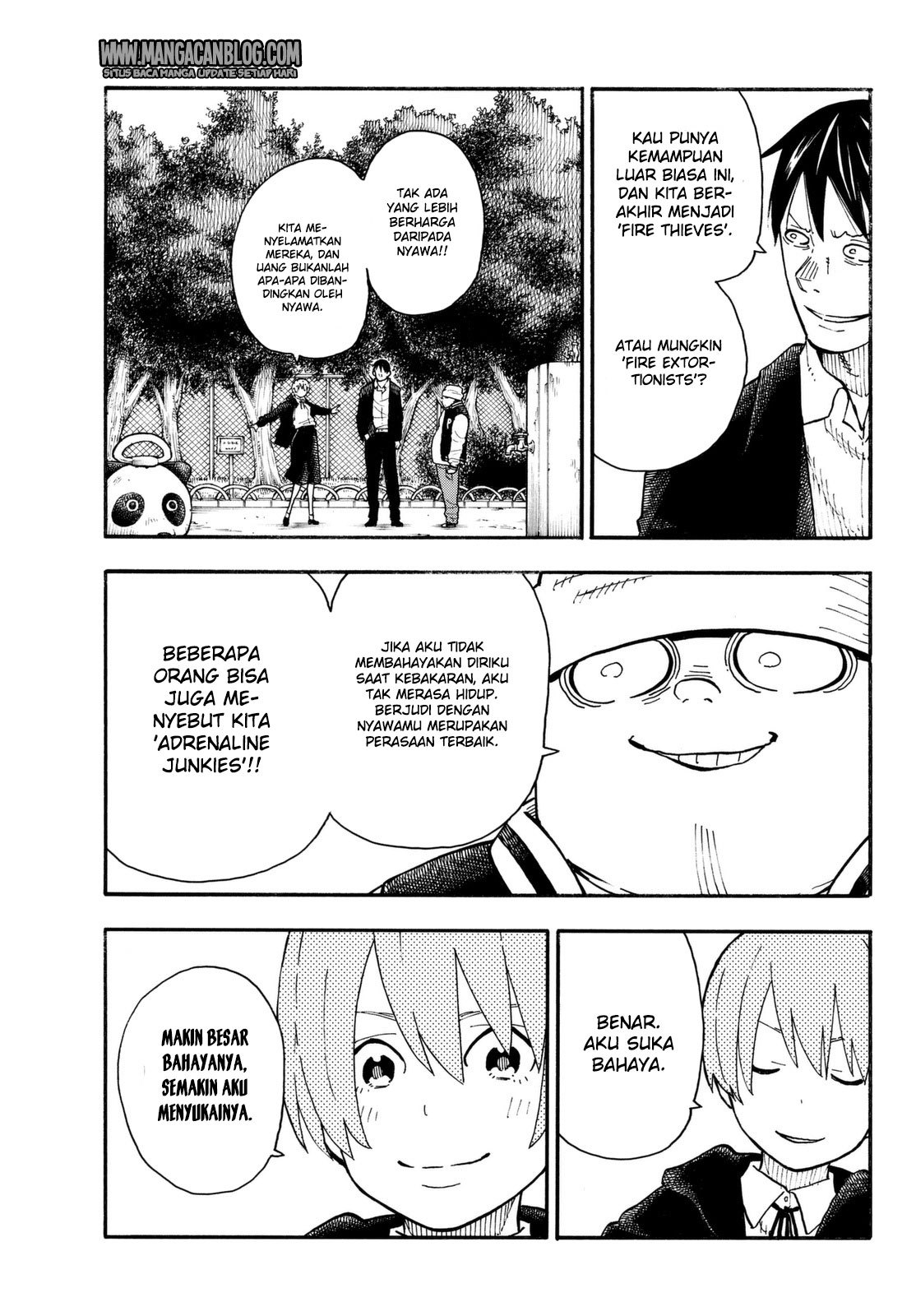 Fire Brigade of Flames Chapter 100 - halaman 13
