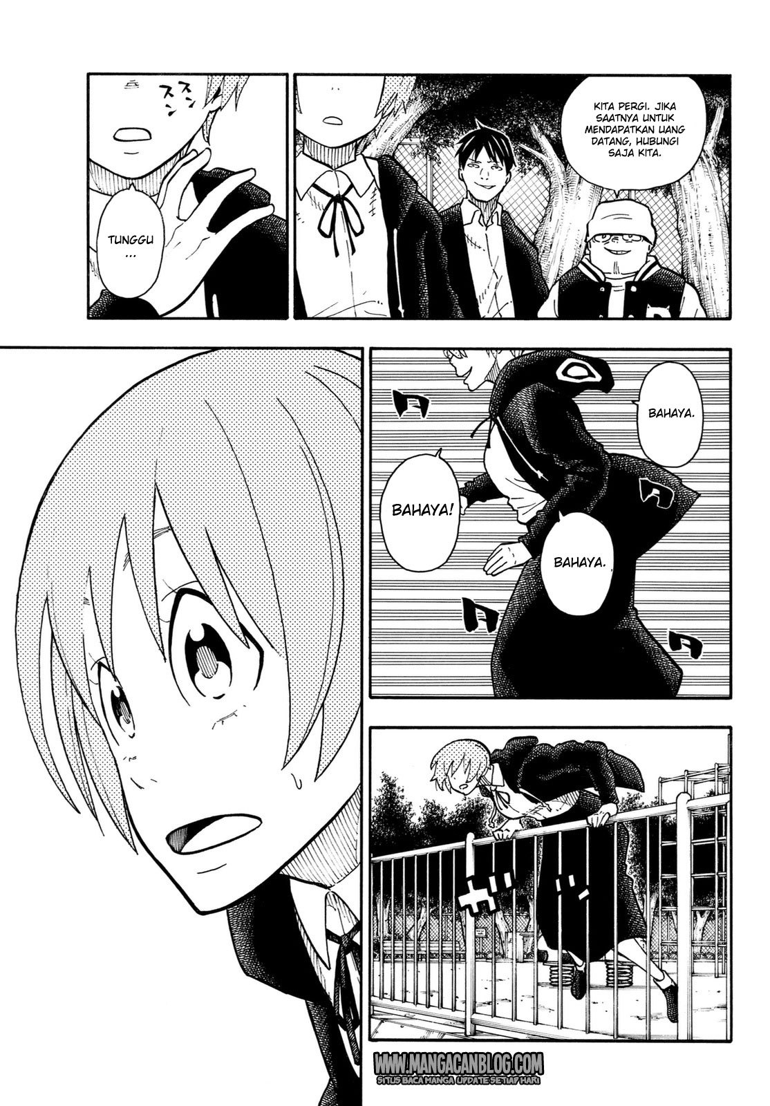 Fire Brigade of Flames Chapter 100 - halaman 17