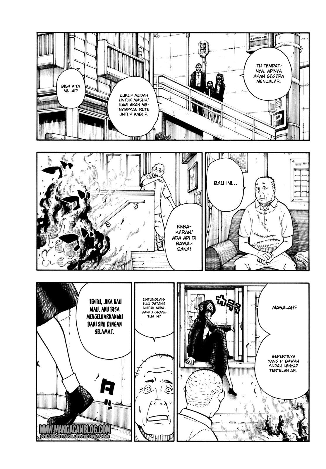Fire Brigade of Flames Chapter 100 - halaman 3