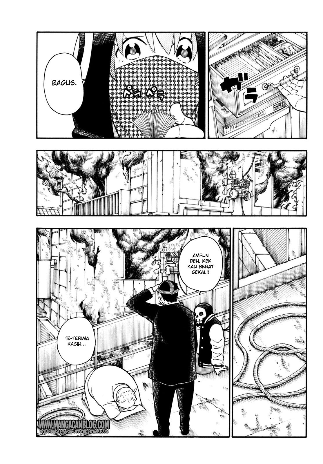 Fire Brigade of Flames Chapter 100 - halaman 5