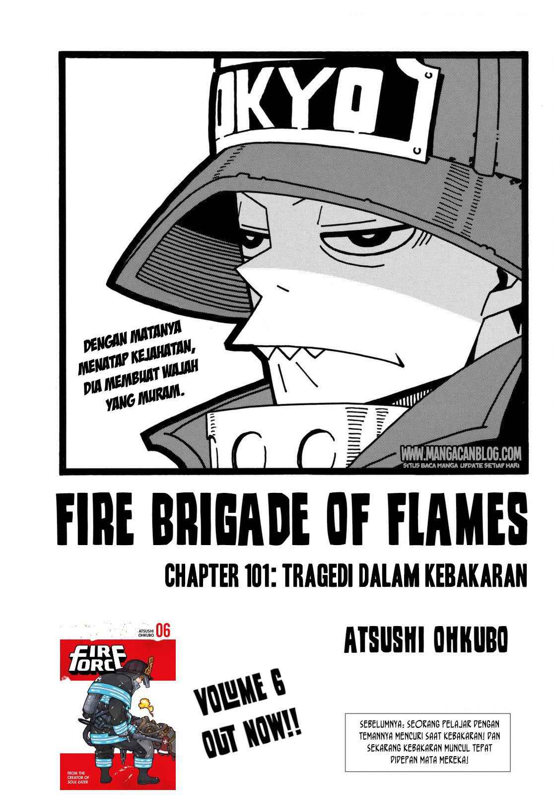 Fire Brigade of Flames Chapter 101 - halaman 1