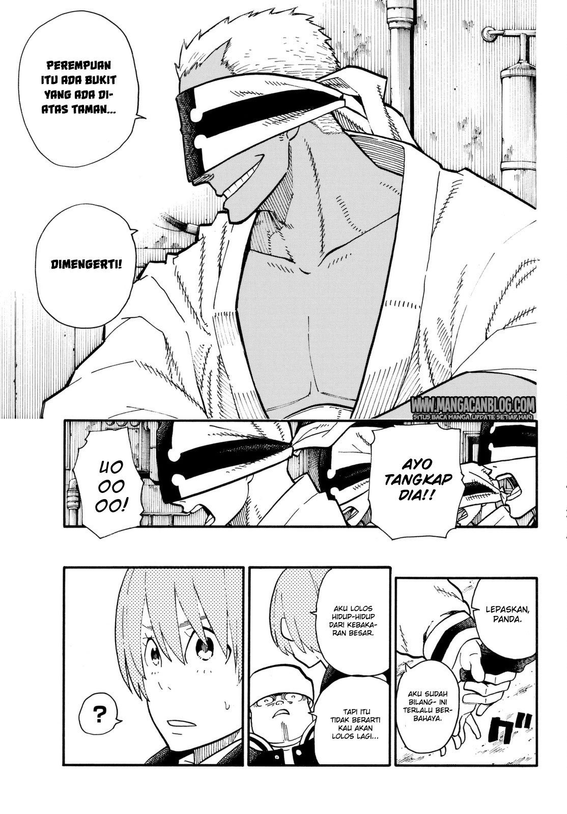 Fire Brigade of Flames Chapter 101 - halaman 14
