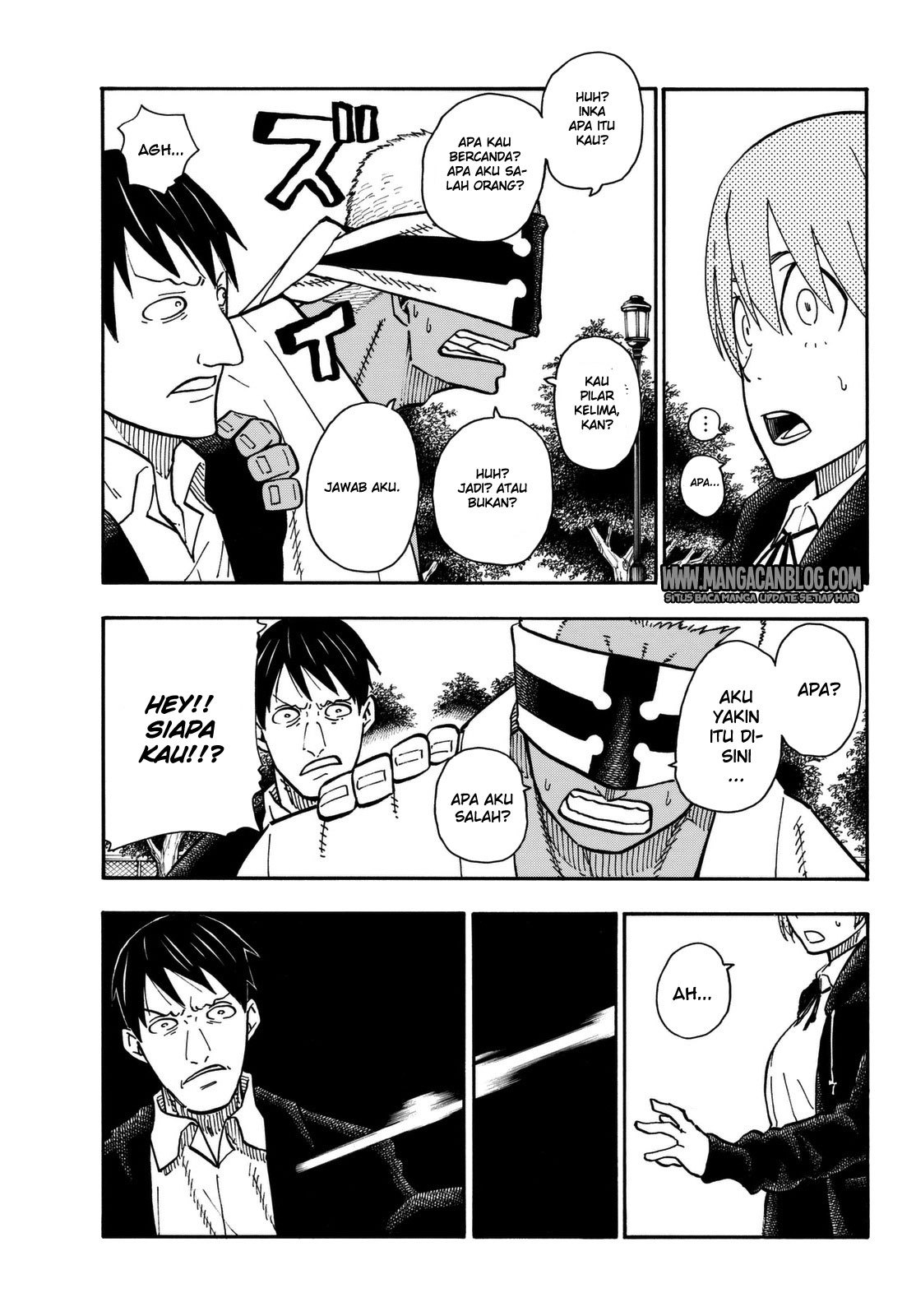 Fire Brigade of Flames Chapter 101 - halaman 16