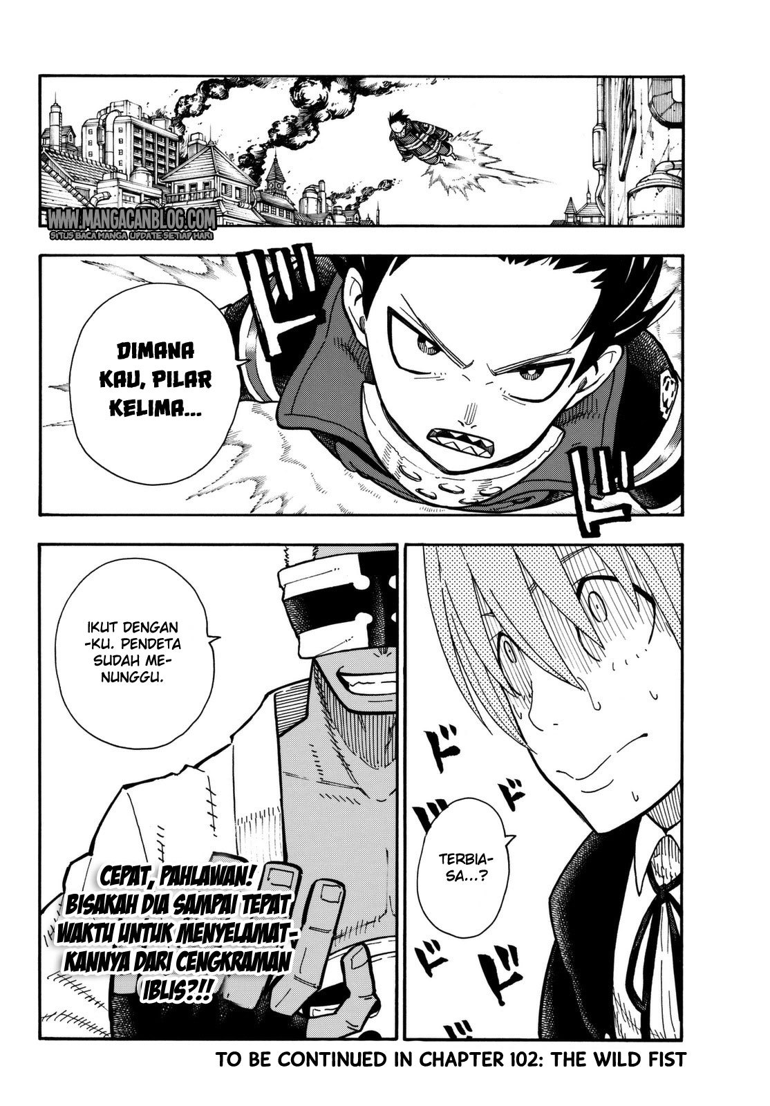 Fire Brigade of Flames Chapter 101 - halaman 19