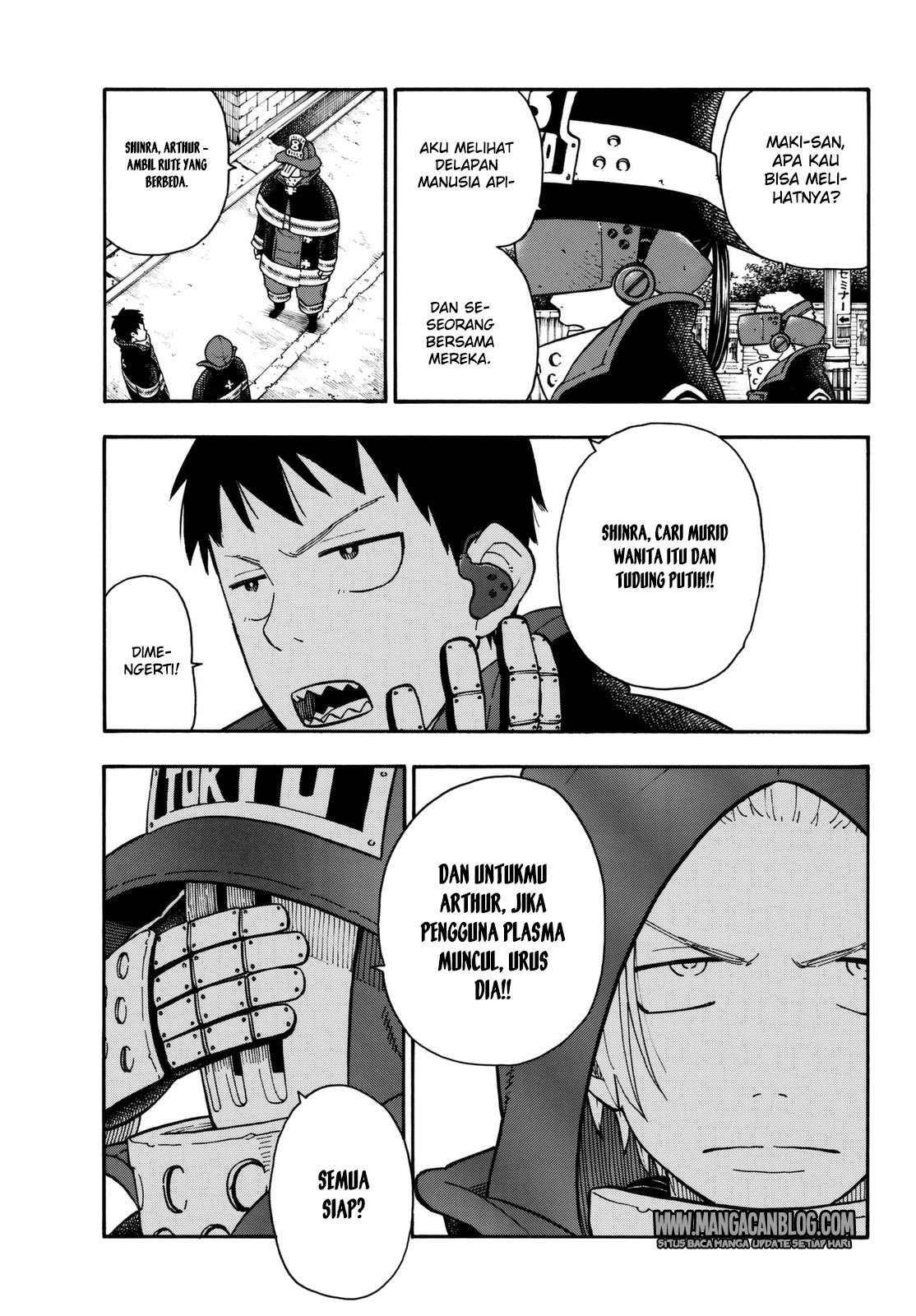 Fire Brigade of Flames Chapter 101 - halaman 9
