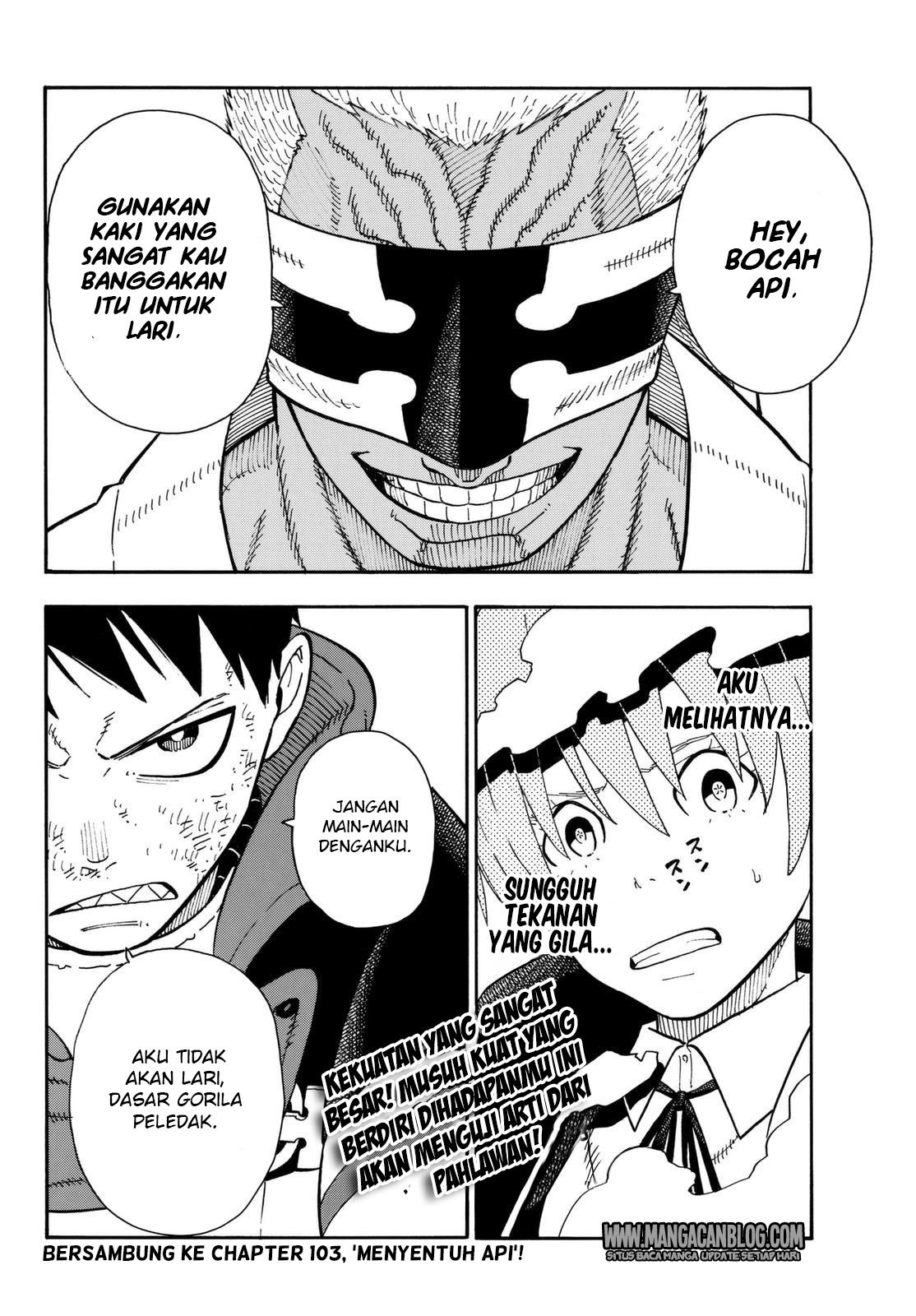 Fire Brigade of Flames Chapter 102 - halaman 21