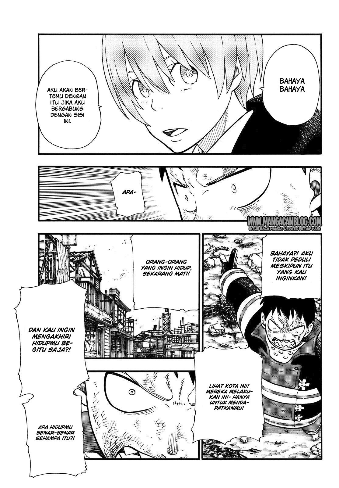 Fire Brigade of Flames Chapter 110 - halaman 14