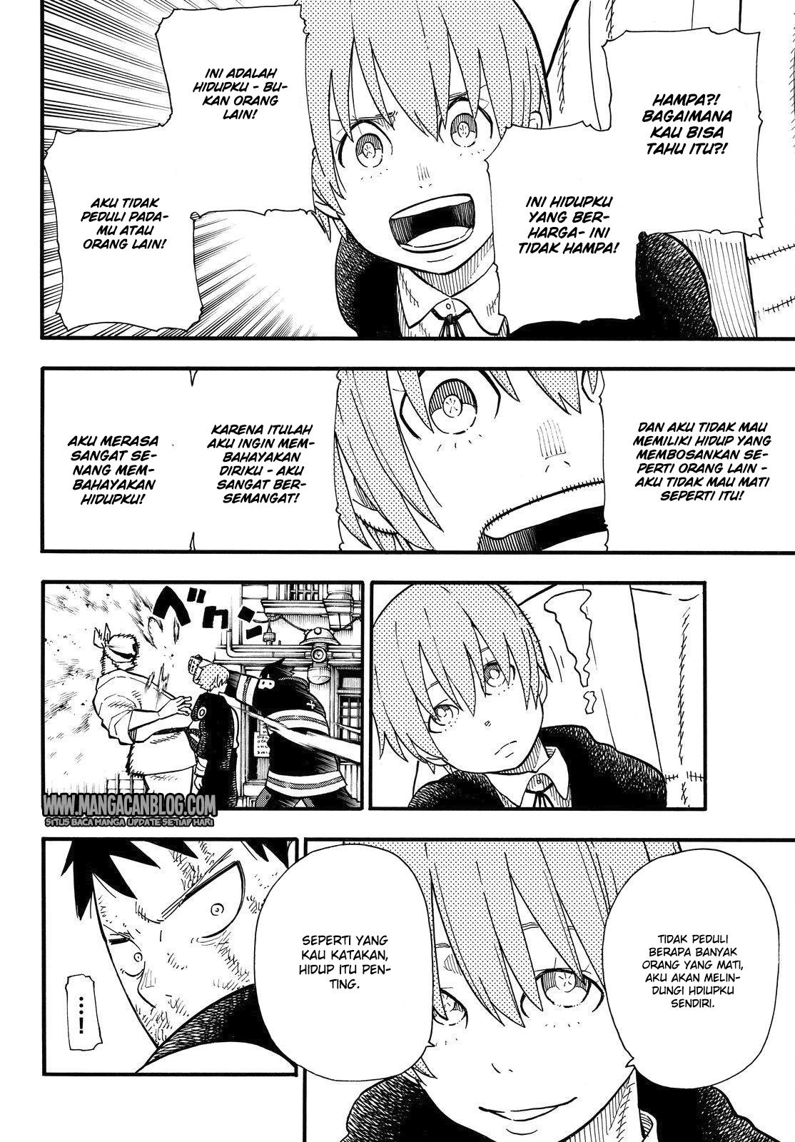 Fire Brigade of Flames Chapter 110 - halaman 15