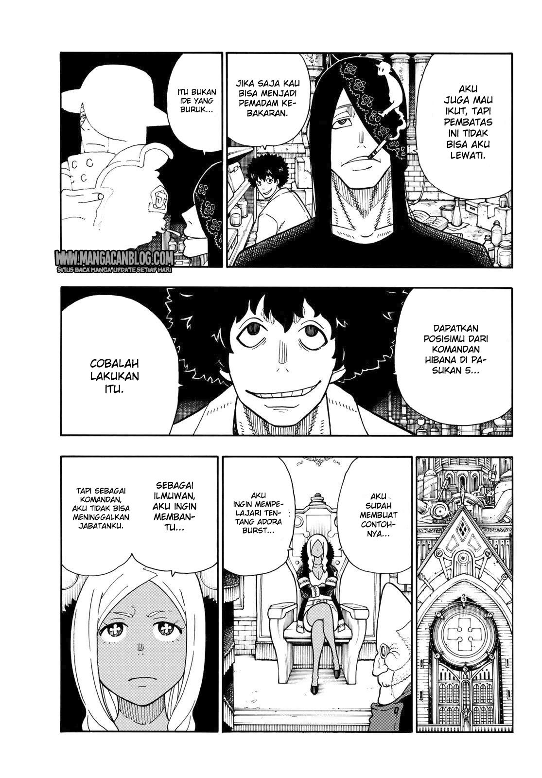 Fire Brigade of Flames Chapter 111 - halaman 14