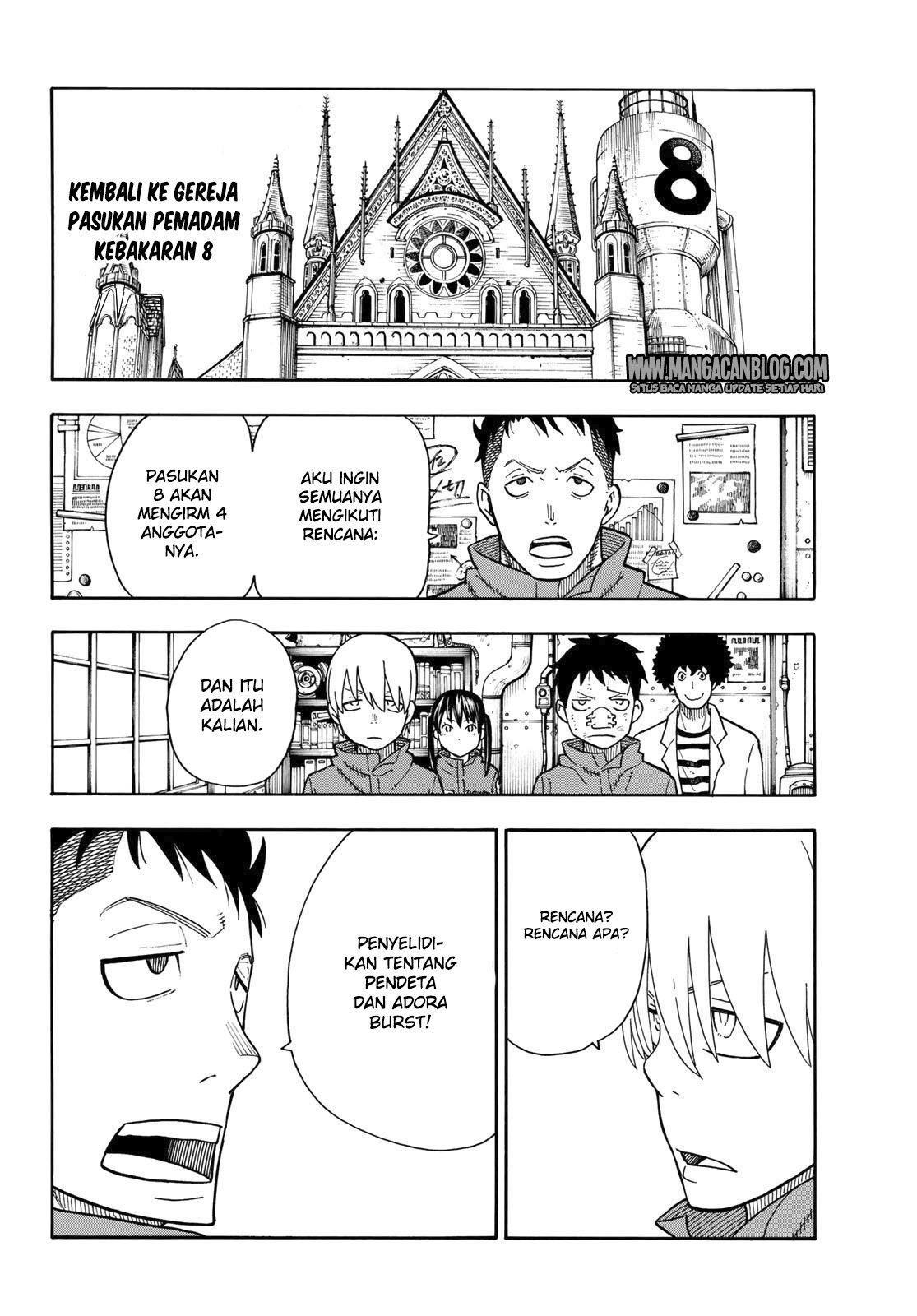 Fire Brigade of Flames Chapter 111 - halaman 15