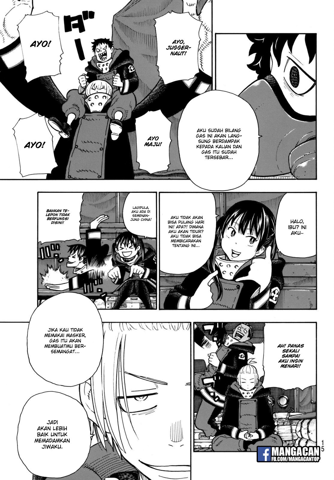 Fire Brigade of Flames Chapter 113 - halaman 6