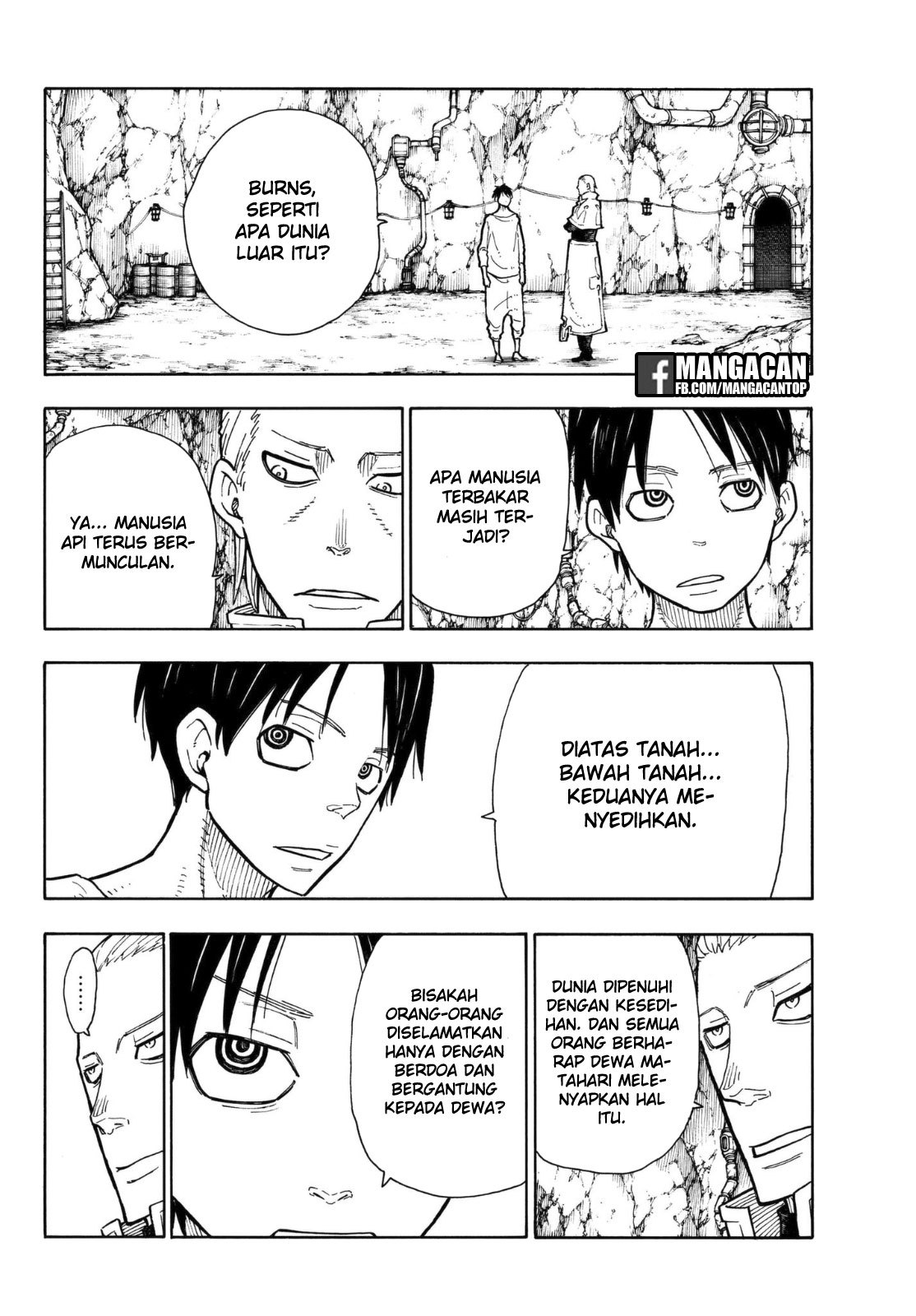 Fire Brigade of Flames Chapter 129 - halaman 14