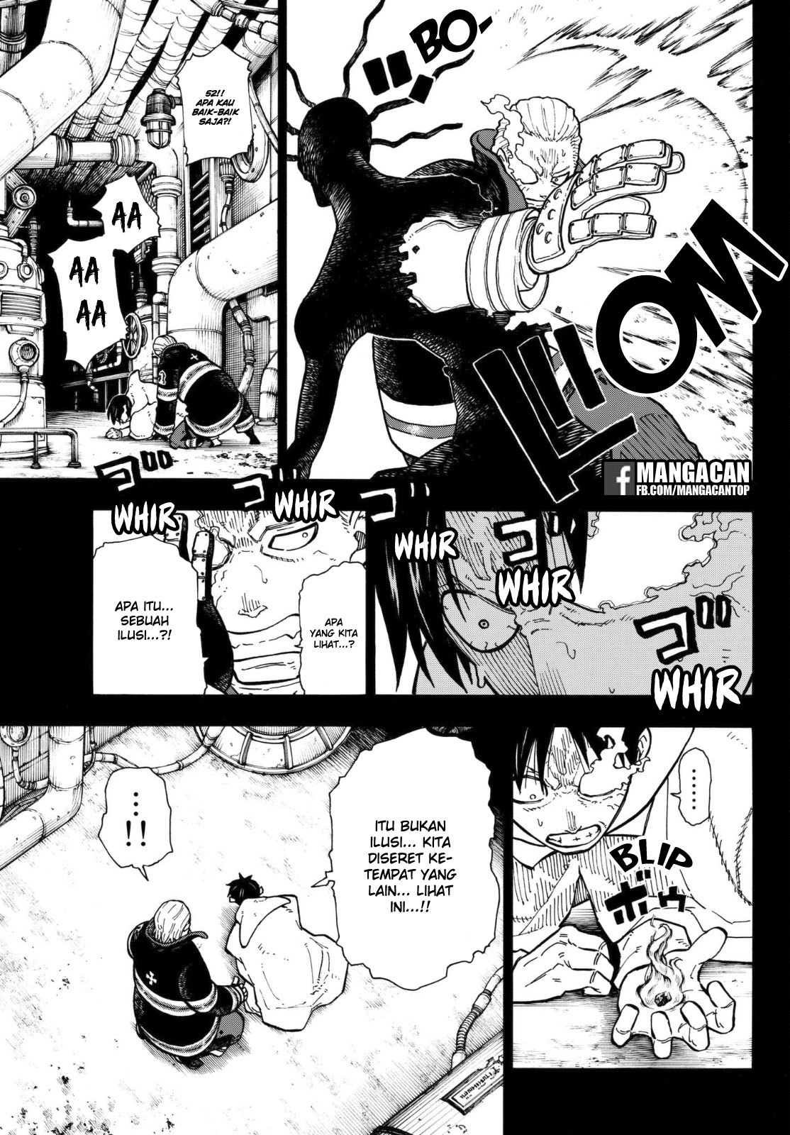 Fire Brigade of Flames Chapter 129 - halaman 18