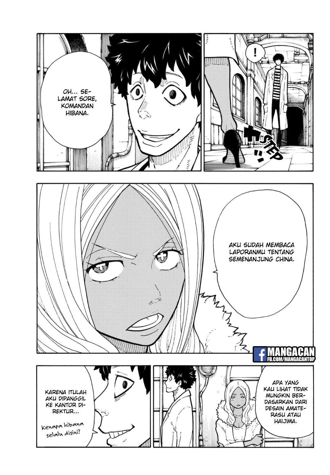 Fire Brigade of Flames Chapter 131 - halaman 15