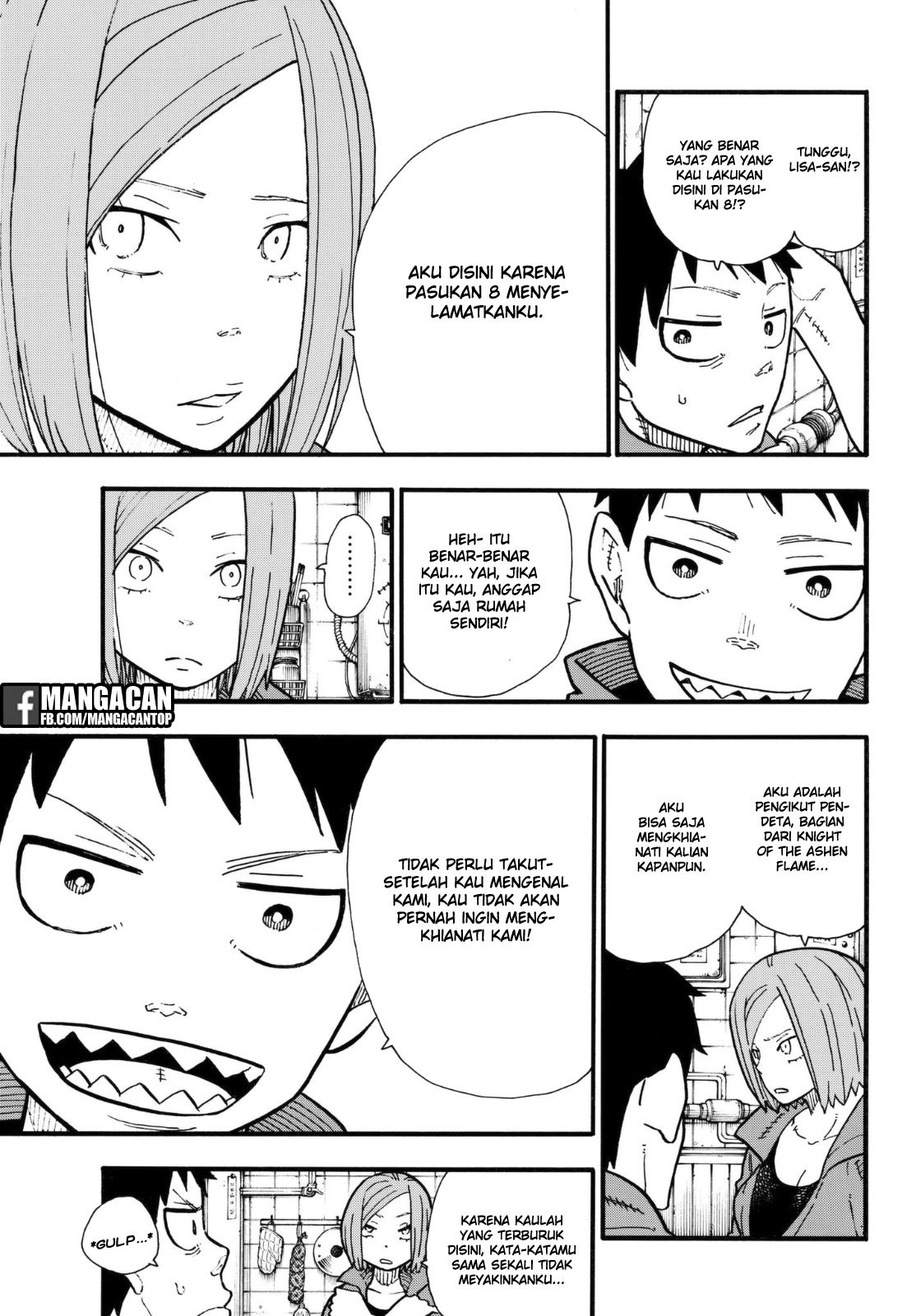 Fire Brigade of Flames Chapter 131 - halaman 5