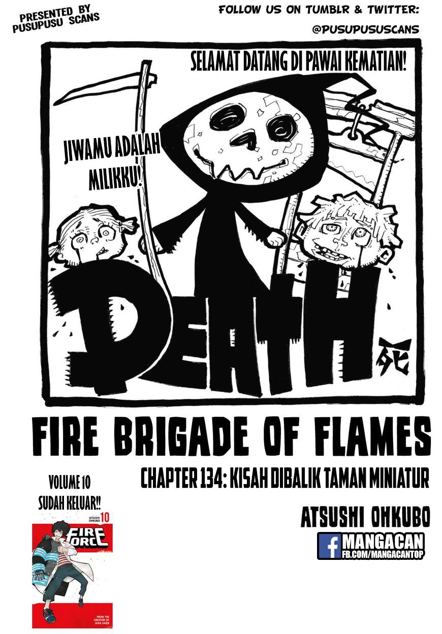Fire Brigade of Flames Chapter 134 - halaman 1