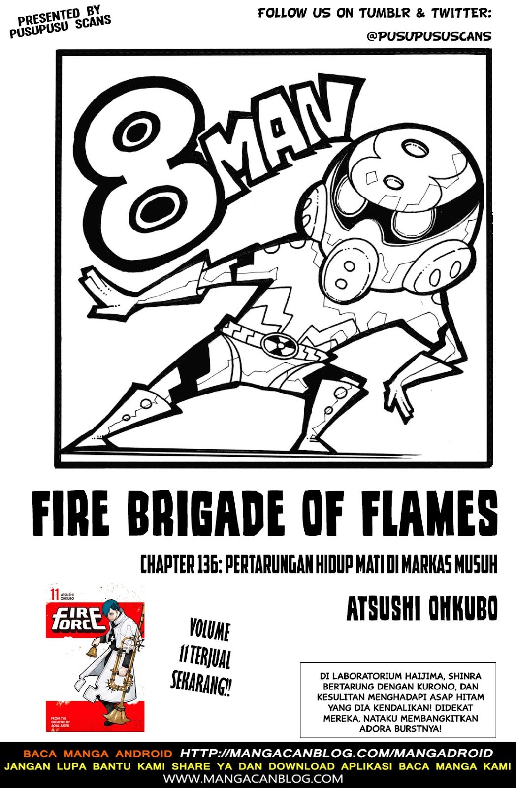 Fire Brigade of Flames Chapter 136 - halaman 1