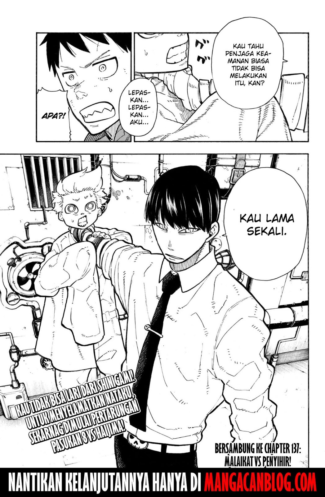 Fire Brigade of Flames Chapter 136 - halaman 19