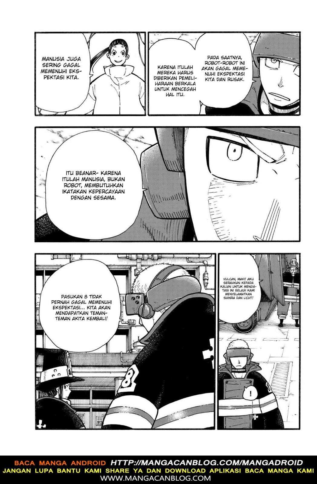 Fire Brigade of Flames Chapter 137 - halaman 9