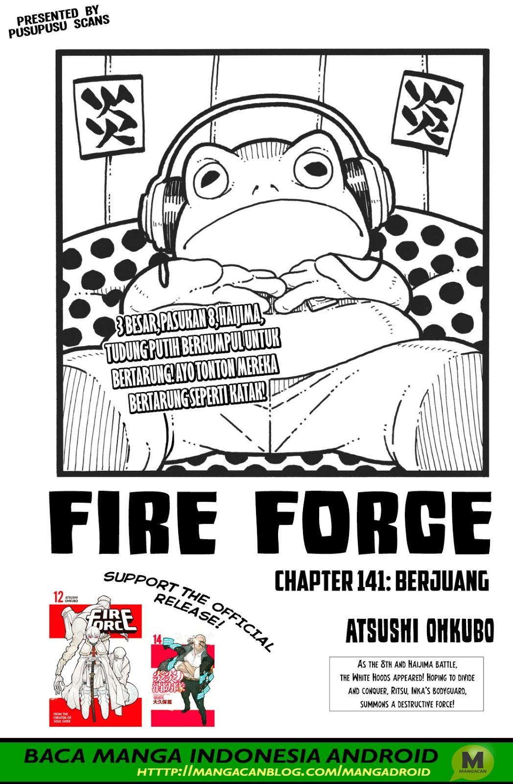 Fire Brigade of Flames Chapter 141 - halaman 1
