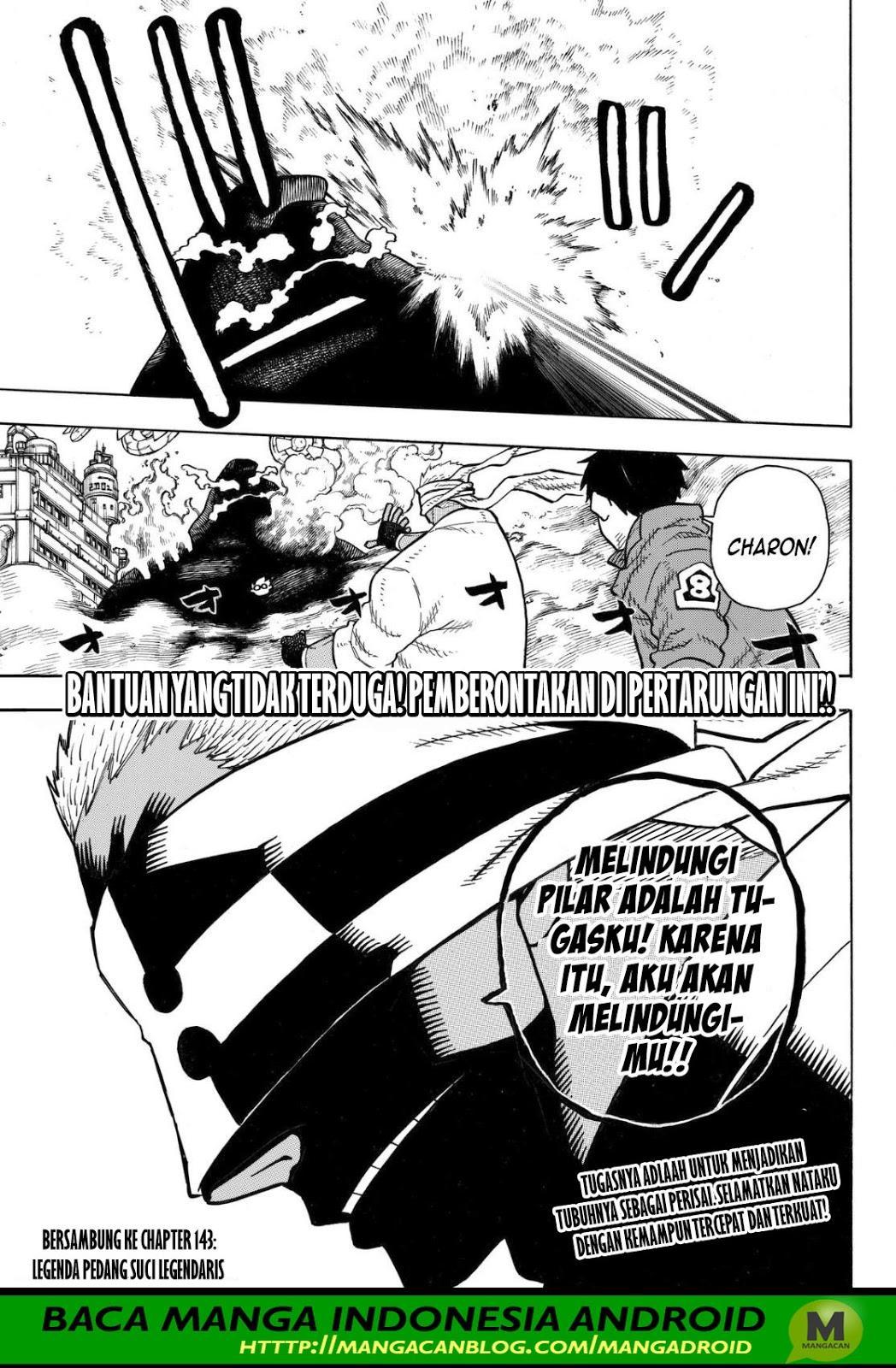 Fire Brigade of Flames Chapter 142 - halaman 18