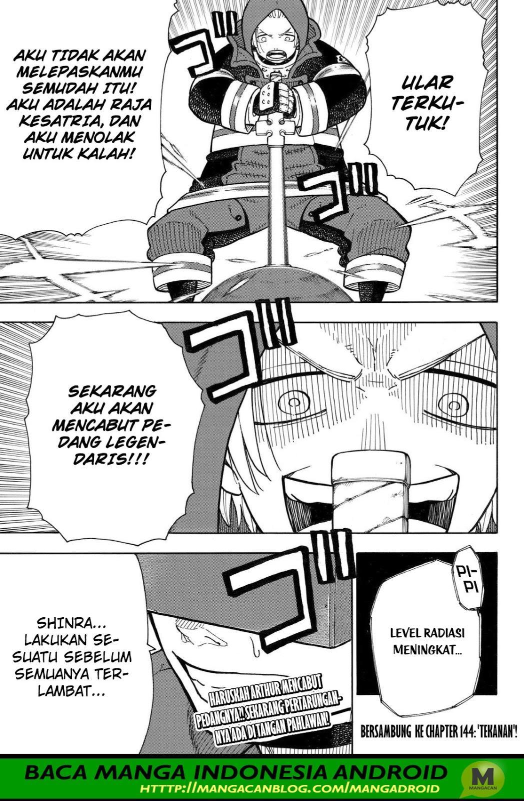 Fire Brigade of Flames Chapter 143 - halaman 19