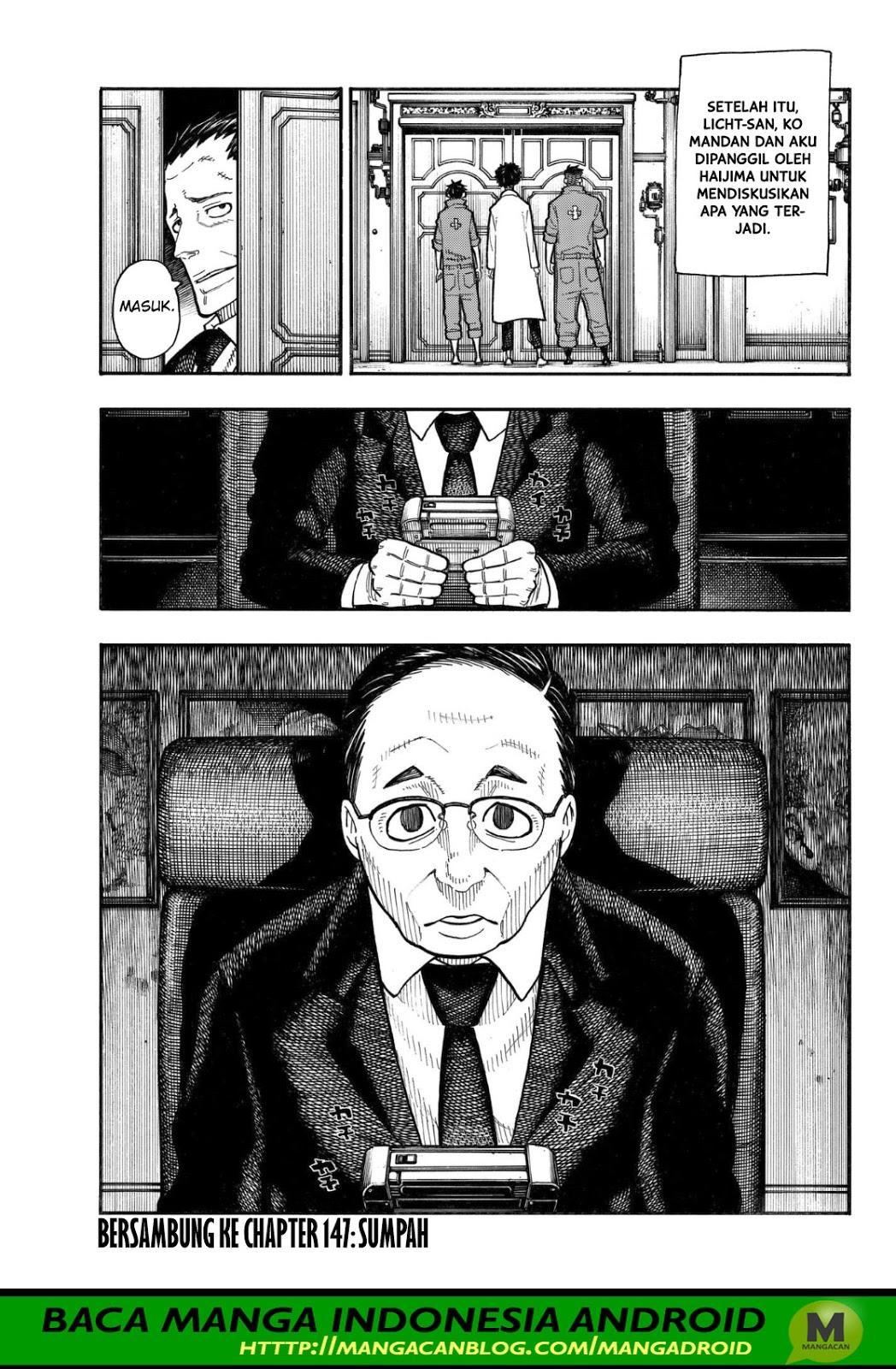 Fire Brigade of Flames Chapter 146 - halaman 19