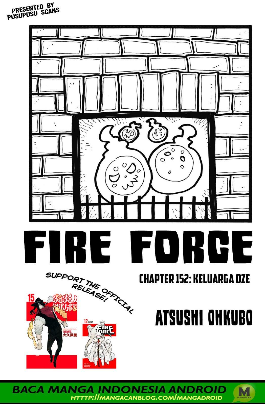 Fire Brigade of Flames Chapter 152 - halaman 1