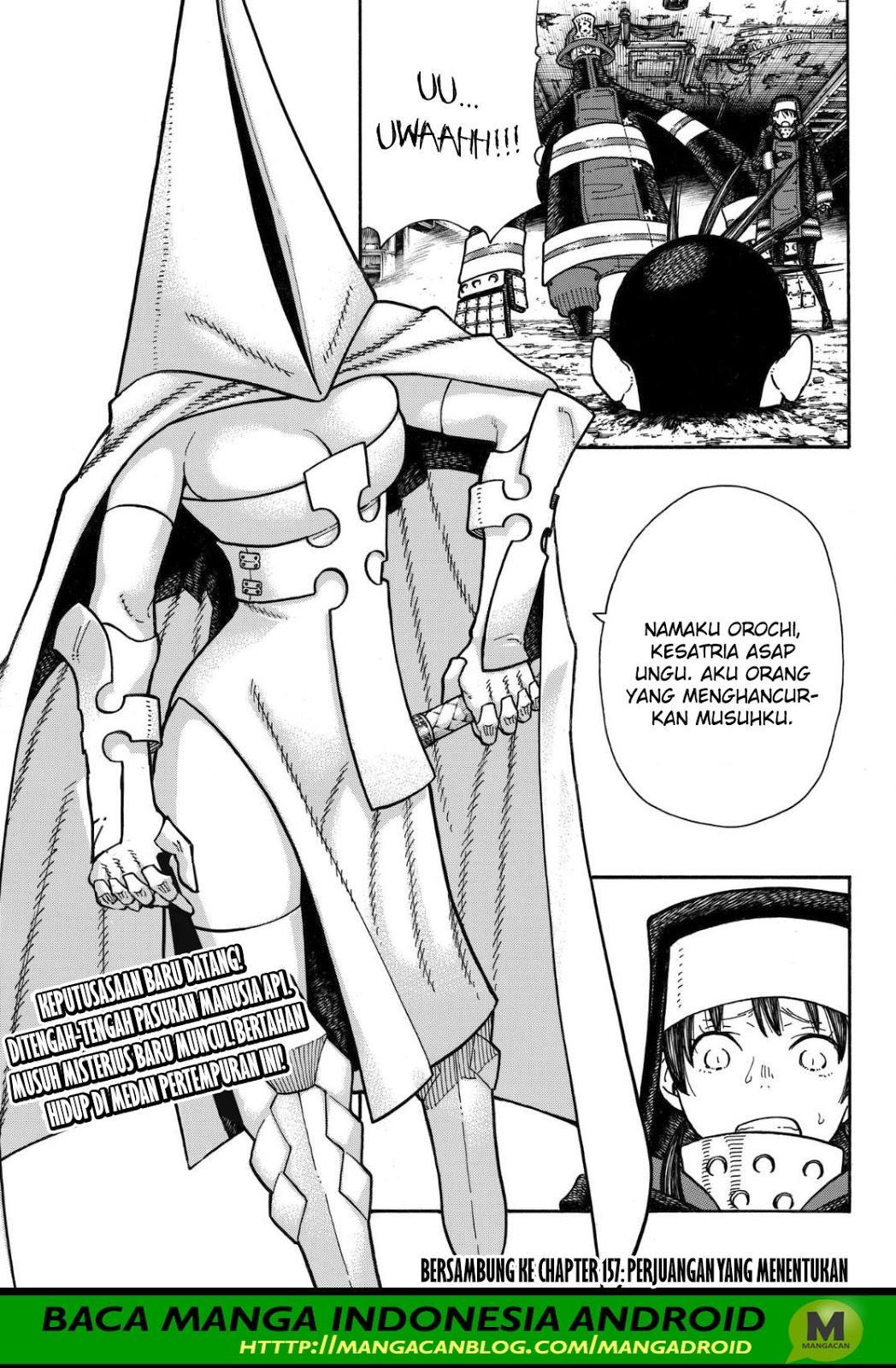 Fire Brigade of Flames Chapter 156 - halaman 20