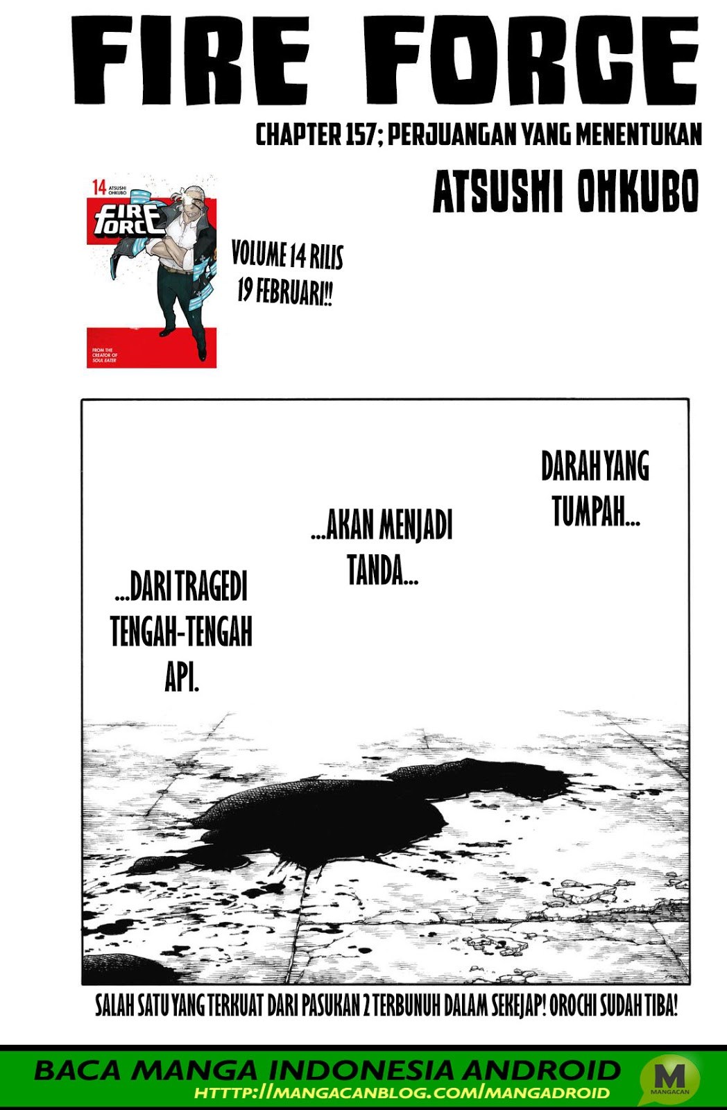Fire Brigade of Flames Chapter 157 - halaman 1