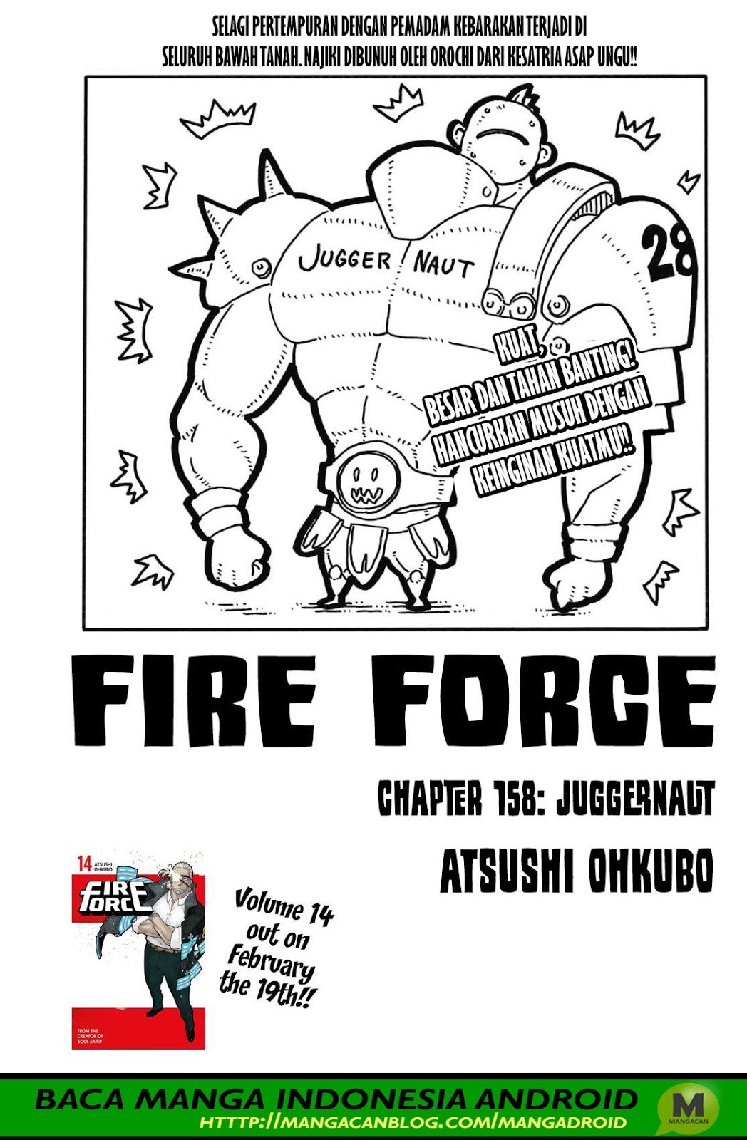 Fire Brigade of Flames Chapter 158 - halaman 1