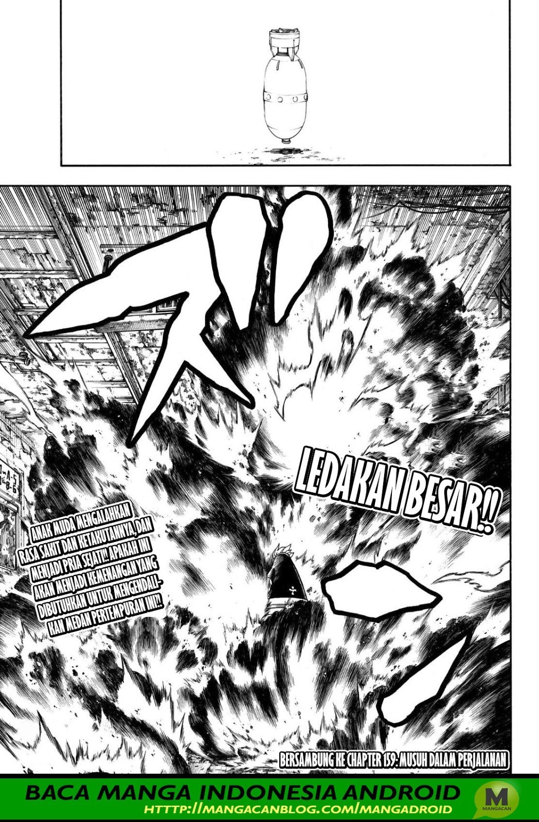 Fire Brigade of Flames Chapter 158 - halaman 19