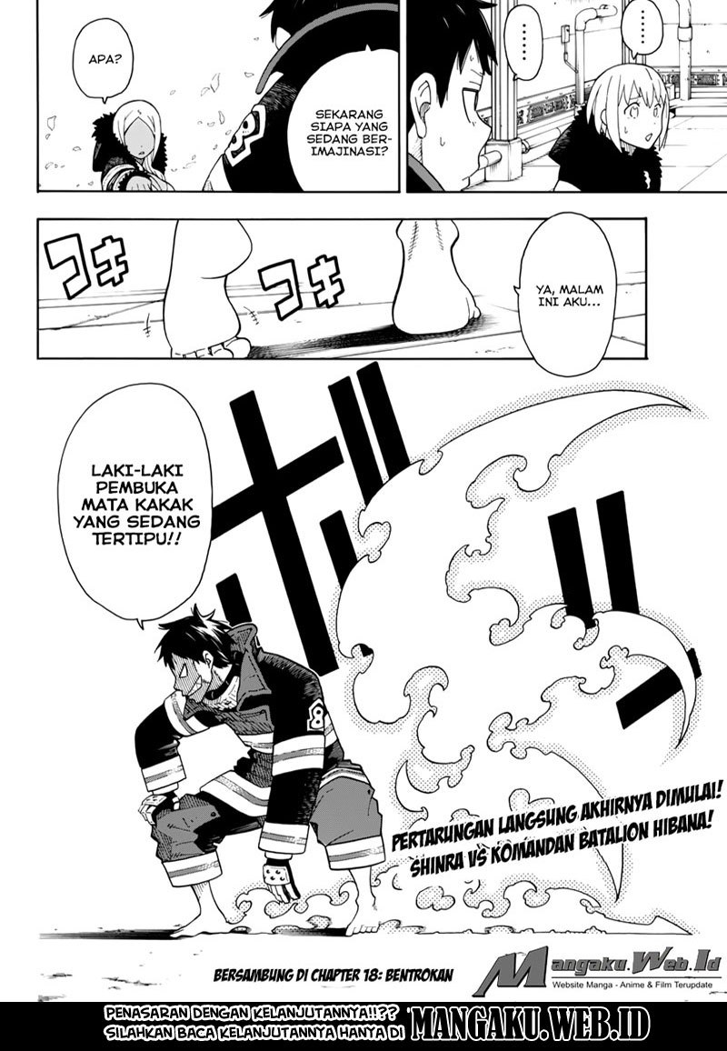 Fire Brigade of Flames Chapter 17 - halaman 18